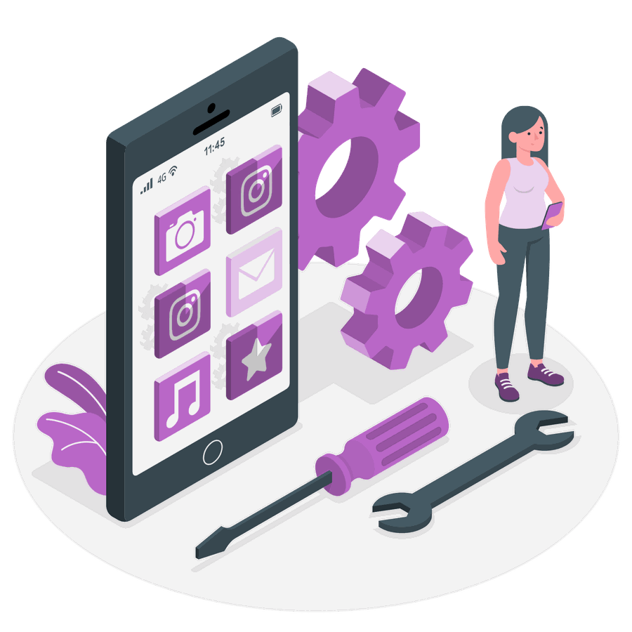 Custom software development workflow and coding boards